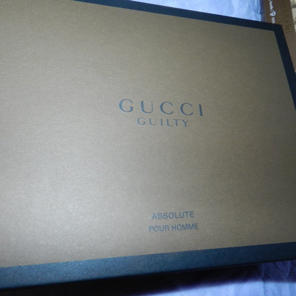 Gucci Guilty Absolute Pour Homme Eau De Gift Set Discontinued🆕Fast💨⚡🚚 - Picture 5 of 15